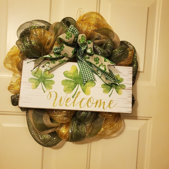 Hand Crafted Other - St. Patrick Day Wreath
